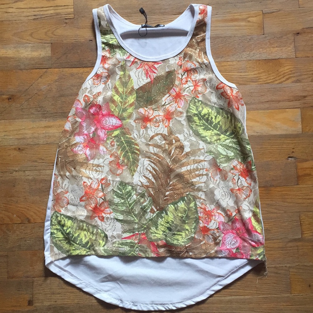 Women’s Floral Tank